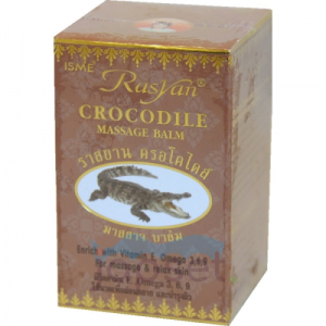 Rasyan Crocodile Massage Balm Бальзам для массажа с крокодильим жиром, 50 гр