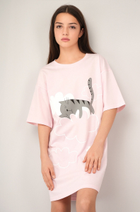 Туника оверсайз для девочки Happyfox