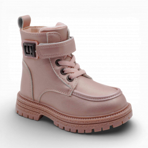 Ботинки демисезонные PV823-1-2 розовые