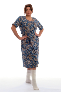 Халат домашний на молнии 83603