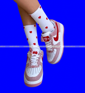 Байвей высокие носки белые с принтом 