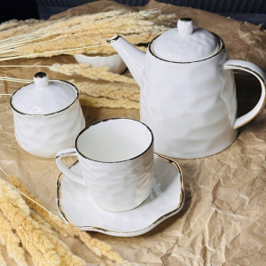 142-001 Чайный сервиз 16пр. 300 мл ОФЕЛИЯ в под.уп.(х2)Фарфор