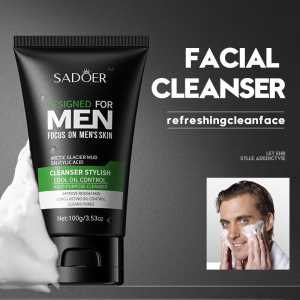 Очищающая мужская пенка для умывания 