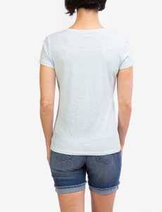 SCOOP NECK T-SHIRT