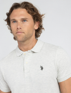 SLIM FIT SOLID PIQUE POLO SHIRT