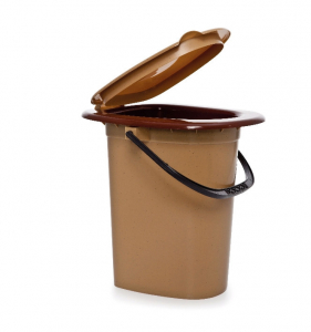 Ведро-туалет со стульчаком (Россия)