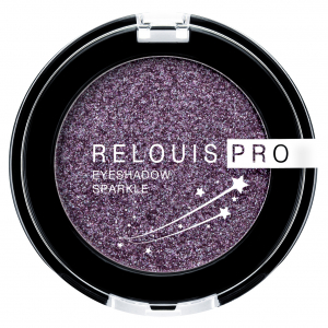 Тени для век Relous pro Relouis фиолетовый  тон:08 violet  эффект сияния