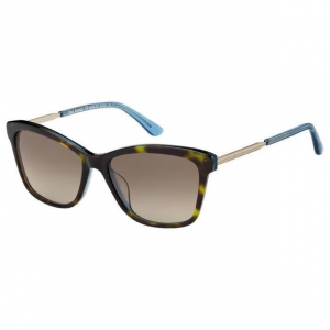 women's 56mm havana blue sunglasses