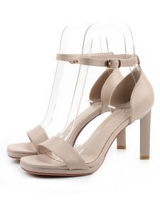 08-A78F-620E BEIGE Босоножки женские (натуральная кожа)