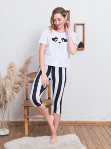 VS 010004 0377 /футболка и капри жен/