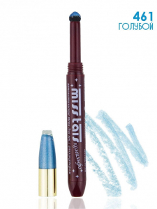 Блестящие тени-аппликатор Miss Tais - 461 голубой