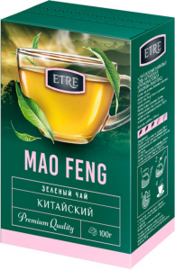 «ETRE», чай Mao Feng зеленый крупнолистовой, 100г