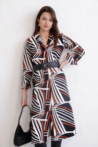 11089 Платье-рубашка с английским воротником (остаток: 42)