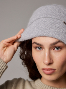 Шапка двойная 40% ангора PR 25017