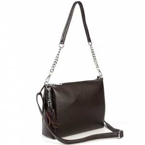 Женская кожаная сумка 1413-С Кофе