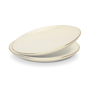 Набор из 2-х тарелок 20,5 см (фарфор) Firmina beige