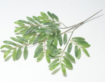 Искусственные цветы, Ветка кустовая акация 66 листьев (1010237) зеленый