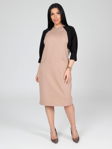 Воксель - платье бежевый