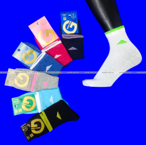 Золотая Игла носки женские спортивные с лайкрой с-1111