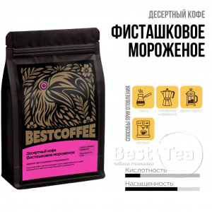 Кофе в зернах Фисташковое мороженое