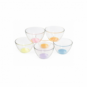 Салатник ГЛАДКИЙ ЛАК МИКС НЬЮ 18.8см