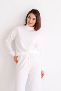 14324 Костюм вязаный белый