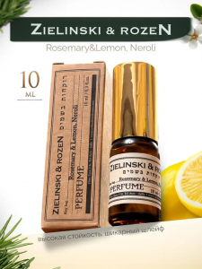 ZIELINSKI & ROZEN ROSEMARY & LEMON, NEROLI 10ml parfume
