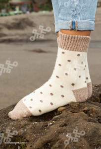 Носки из 100% монгольской шерсти         (арт. 01192)