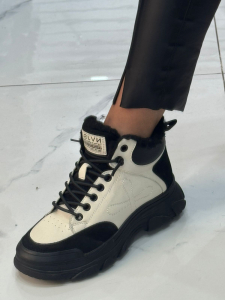 Absent / Сапоги зима ч/б