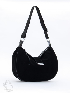 Сумка женская кожаная 91183MSS black Velina Fabbiano-Safenta