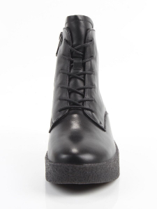 XKL20-135M BLACK Ботинки зимние женские (натуральная кожа, натуральный мех)