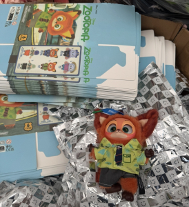 Мягкая игрушка брелок ZOOTOPIA (Зверополис)