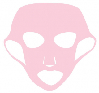 Маска для лица M21 STAFF силиконовая - Розовая