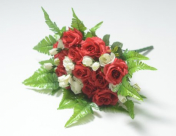 Искусственные цветы, Ветка в букете роза 22 ветки (1010237)