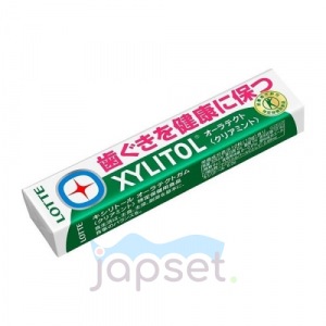 Lotte Xilitol Oratect Жевательная резинка со вкусом чистой мяты, 21 гр