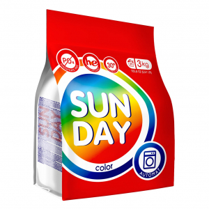 Стиральный порошок для цветного Sunday СОНЦА БЕЛАРУСЬ