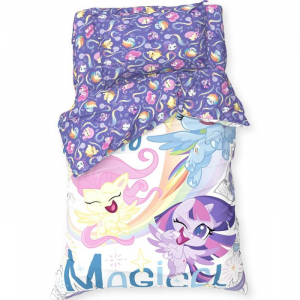 Постельное бельё 1.5 сп Magical, 143?215 см, 150?214 см, 50?70 см-1 шт., хлопок 100%, поплин