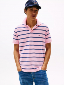 Regular Fit Stripe Wicking Polo