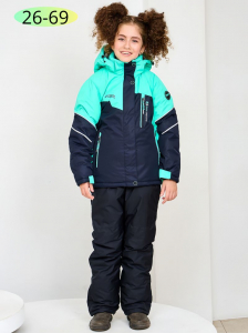 Костюм Т2425  бирюзовый