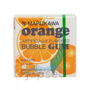 Marukawa Резинка жевательная, Апельсин, 5,4 гр