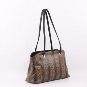 Сумка 620 змея+черный