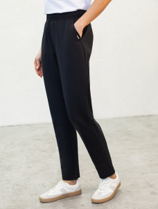 Брюки из премиального хлопка с эластаном