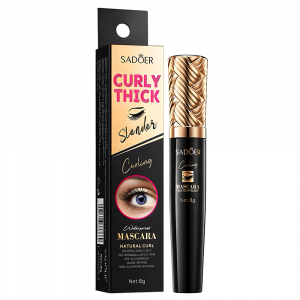 Тушь для подкручивания и объёма ресниц SADOER