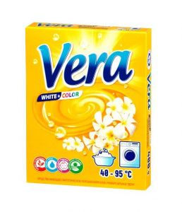 Порошок стиральный Vera универсальный бесфосфатный 400г Аквасан