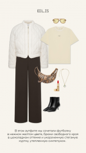 Футболка из хлопкового трикотажа с лого-принтом