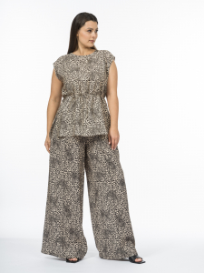 Брюки из легкой вискозной ткани