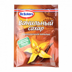 Сахар ванильный с натуральной ванилью, Dr.Bakers, 15 гр