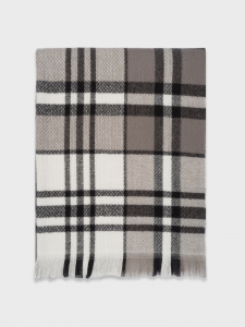 Палантин с клетчатым принтом