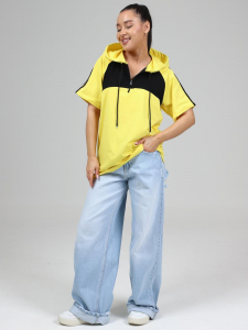 Планка - футболка желтый