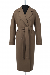 01-12271 Пальто женское демисезонное (пояс)